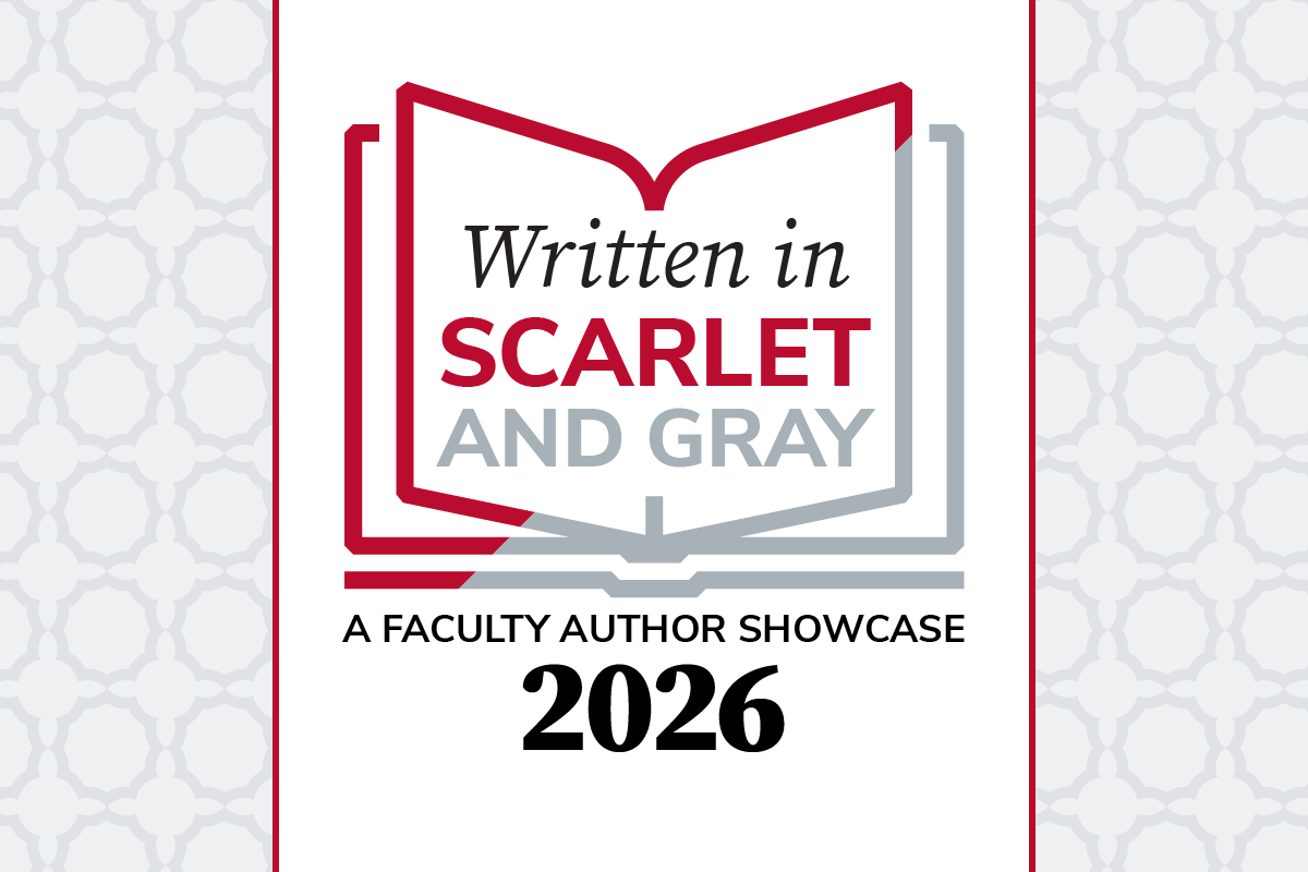 Written in Scarlet and Gray 2026 logo