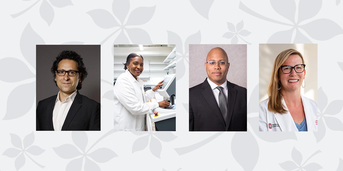 Headshots of Zak Kassa, Aeriel Leonard, Sylvester Black and Kymberly Goudy.