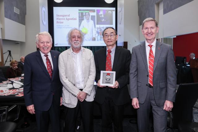 Liang-Shih Fan awarded inaugural Agostini Prize