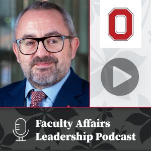 Play the Faculty Affairs Leadership Podcast episode with Kaya Sahin.