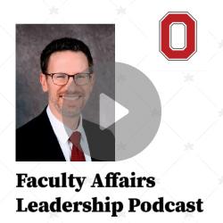 Picture of Dr. Norman Jones with text: Faculty Affairs Leadership Podcast